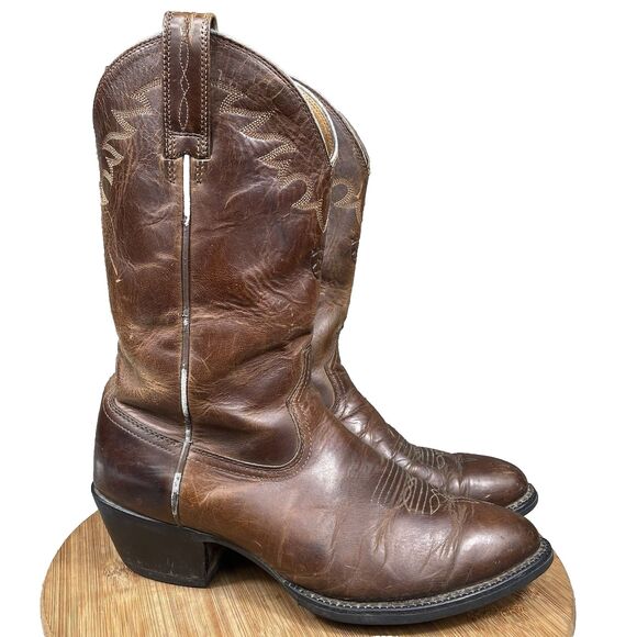 Ariat Western Cowboy Boots Men's 9 EE Sedona Rodeo Riding Leather - Picture 11 of 11